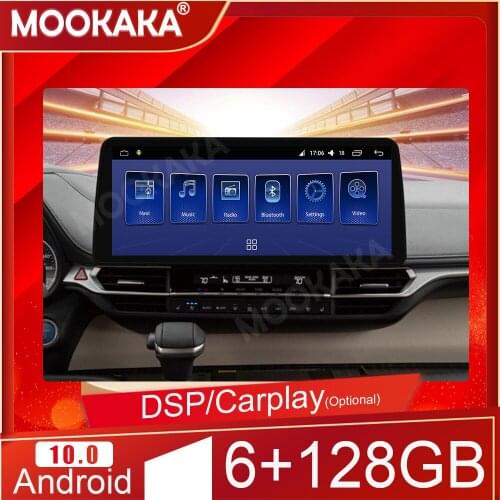 12.3 Inch 6+128G Android 10.0 For Toyota Sienn 2021 Car Multimedia Player Auto Stereo Tape Recorder Navigation Head Unit Carplay