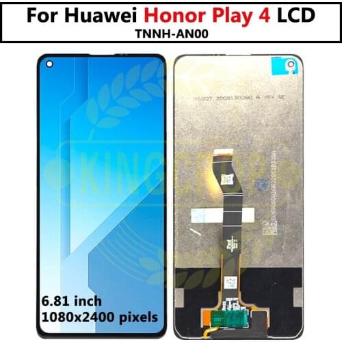 For Huawei Honor Play4 LCD Display Digitizer Touch Screen Assembly For Honor Play 4 LCD TNNH AN00 Repair