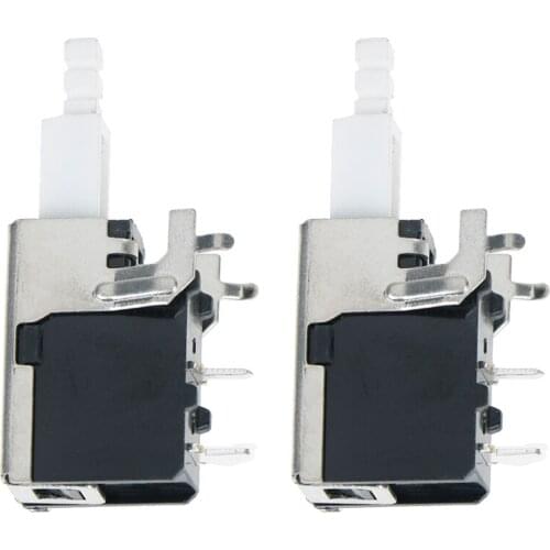 10pcs Electric Heater Power Switch KDC-A10 With Bracket Hot Fan Bread Machine Humidifier Key Button Straight Button 4 Foot Board