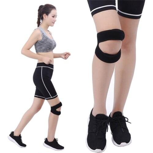 OK open sports X compound compression knee pads, knee sleeve compression pads Pat bone tendon band support sports protective