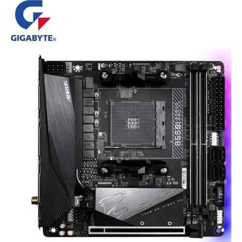 MINI-ITX ITX For Gigabyte GA B550I AORUS PRO AX Motherboard AM4 B550 Used Desktop Mainboard Support R5 R7 5800X 5600X 5300X