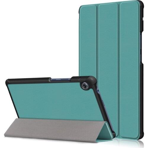 Solid Color case For Huawei MatePad T8 Kobe2-L03 KOBe2-L09 8.0 inch Slim Magnetic Folding Stand Smart PU leather Cover