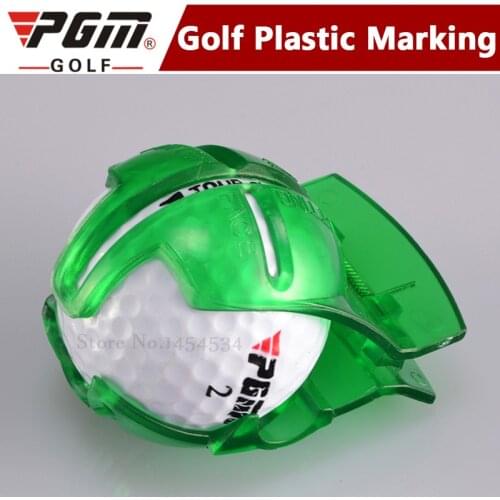New Listing Golf Tee Golf Plastic Marking Accessories Ball Green Mark Transparent Crossed Ball Liner Clip Golf Scribe Tools