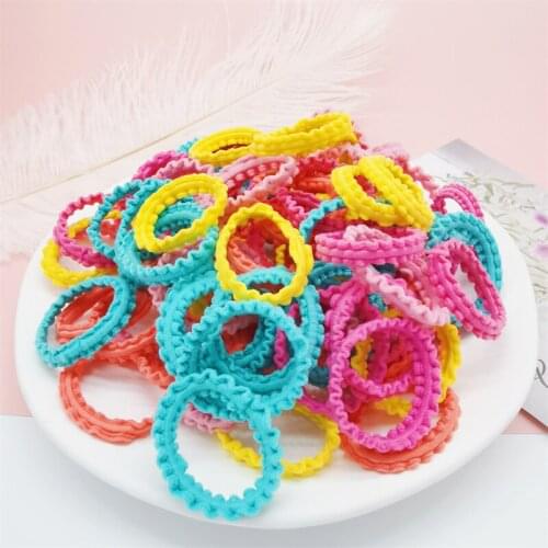 20PCS /30PCS 2021 Women Girl Simple Basic Elastic Hair Bands Vintage Kids Rubber Bands For Hair Accessories Trabas Pelo Niña