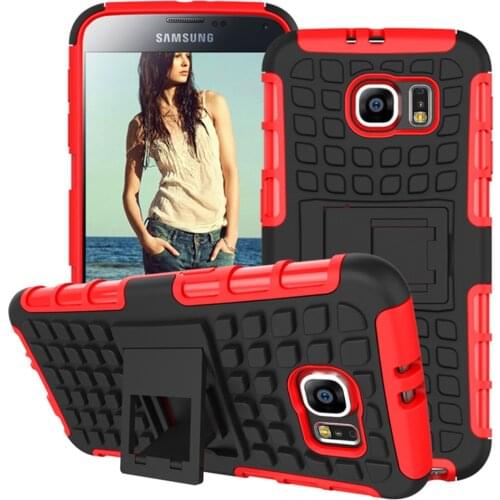 Shockproof Rubber PC+TPU Hybrid Case Cover for samsung S8 / S8 plus / S4 / S5 / I9600 / S5mini / G800 / S6 / S6 Edge / S7 Case