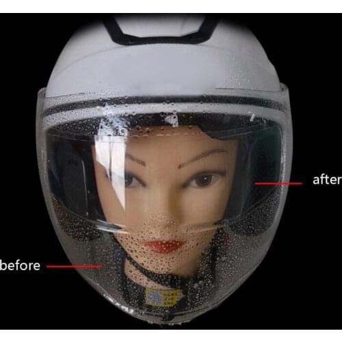 Helmet Clear Anti-rain Anti-fog Film Universal Lens Film For Motorcycle Accesso J60F
