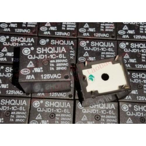 Relay SHQIJIA QJ-JD1-1C-6L T73-1C-6V