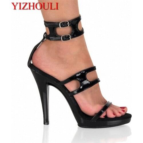 Sexy 13cm Ultra High Platform Shoes for Women Open Toe Pumps fisherman Gladiator Sandals Pumps Free Shipping Dance Sandals