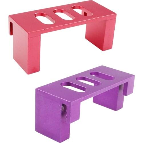 WLtoys 104001 Servo Mount Seat, Red Parts Durable Fixed Base for 1/10 RC Car, Trucks, boys