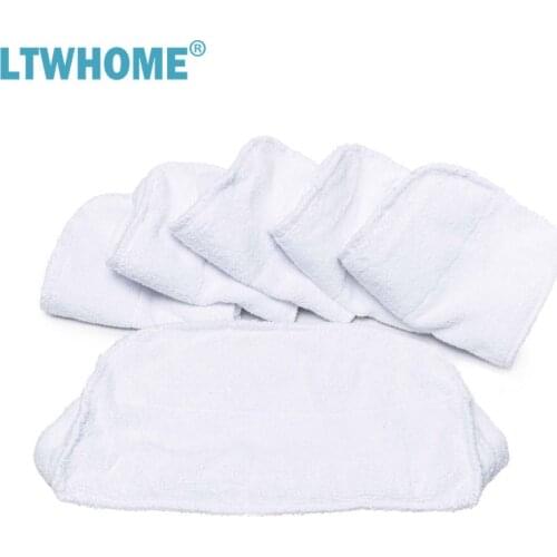 LTWHOME Replacement Pads For Bissell 1867 Steam mop model 3255