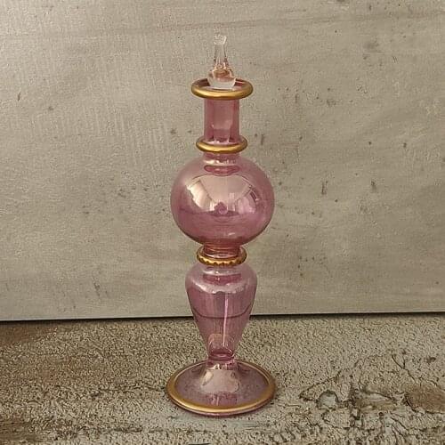 20 ml Glass Perfume Bottle Beauty Fragrance Refillable Bottle Vintage Makeup Organizer Bedroom Bath Accessory Mothers Day Gift