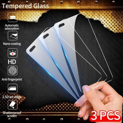 3Pcs Screen Protector Tempered Glass for Samsung Galaxy S21 S20 FE A51 A12 A32 A42 A52 A72 A21S A41 A71 A31 M31 Protective Glass