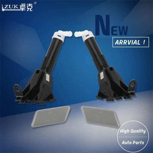 ZUK 4PCS/set Headlight Headlamp Washer Nozzle Actuator & Cover Cap For TOYOTA CAMRY AURION 2006-2008 Asian Model