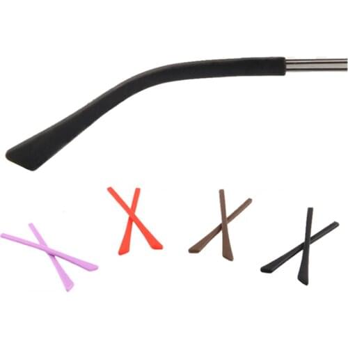 1Pairs/Lot Glasses Sunglasses Slip Sets Glasses Leg Sets Anti Slip Silicone Ear Hook Temple Tip Holder Hook Glasses Accessory