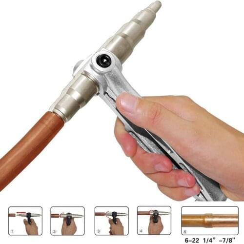 Copper Pipe Tube Expander Expansion Tool Hand Refrigeration Universal Manual Air Conditioner Install Repair Tools