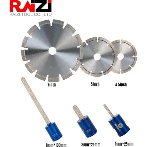 Raizi 1Pc Vacuum Brazed Diamond Mortar Raking Bit For Mortar Raking Brick Removal