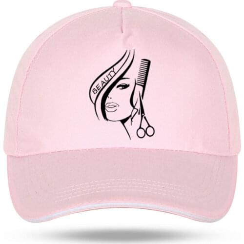 New Men Women Hair Beauty Salon Barbershop Funny Baseball Caps for Hip Hop Cotton Velcro Trucker Cap Bone Dad Hats