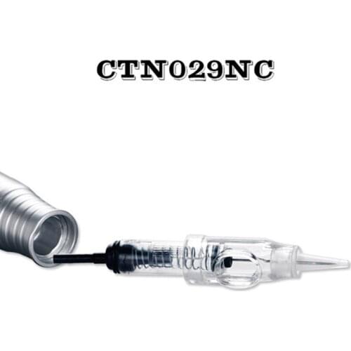 10pcs Micropigmentation Agujas Microneedling Cartridge Tattoo Needles for Eyebrows Embroidery for Professional Cosmetics Machine