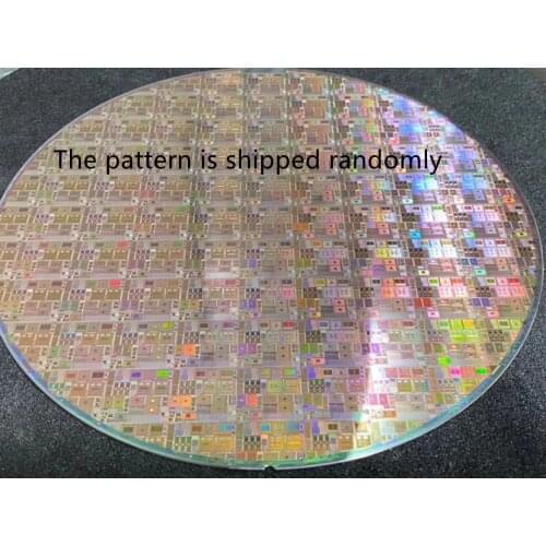 Silicon Wafer 8-inch Wafer Complete Chip IC Chip 8-inch Lithography 8-inch Circuit Chip The pattern is shipped randomly