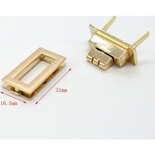 New High Quality Clasp Turn Lock Twist Locks Metal Hardware For Diy Handbag Bag Purse Accessories