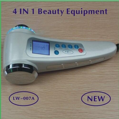 New Portable Ultrasonic 7 LED Photon Lights Sonic Lifting Face Lift Care Skin Cleaner Wrinkle Remover face Beauty Massager