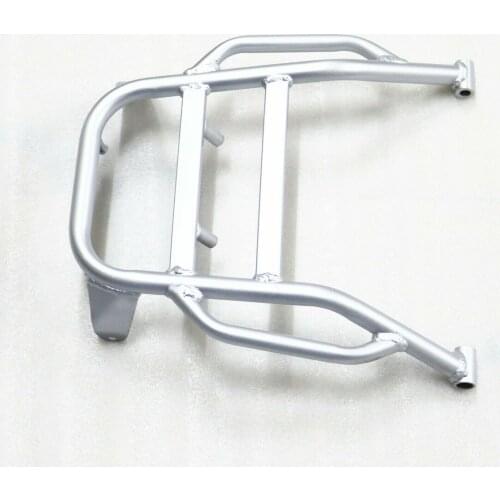 Silver Rear Luggage Rack Back Cargo Shelf Bracket Carrier For Suzuki DR650 650SE