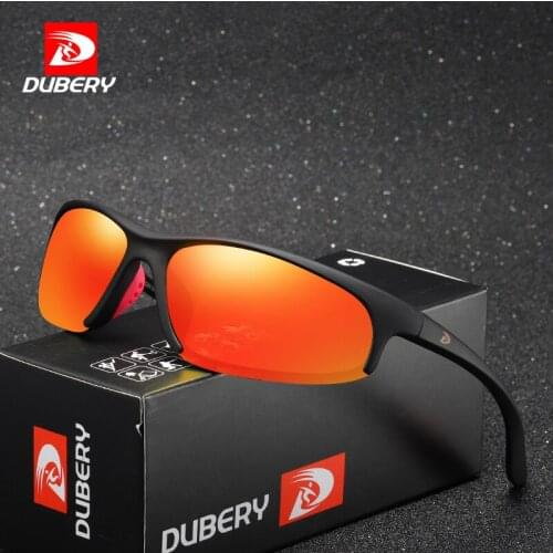 DUBERY Vintage Sunglasses Polarized Mens Sun Glasses For Men UV400 Shades Driving Black Summer Oculos Male 8 Colors Model 185
