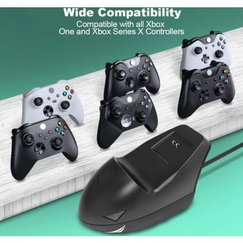 Gamepad Charger For X Box Xbox One S X Controller Rechargeable Battery Pack + Battery Cover Set Charging USB For XBOX Series