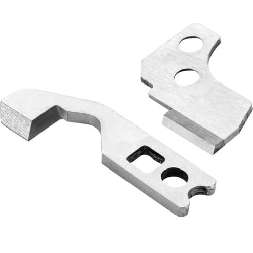 1set Sewing Machine Upper Knife Lower Blade 788013009+788011007 Janome 204D-1110DX Kenmore 385 Husqvarna Viking 650-1003LCD