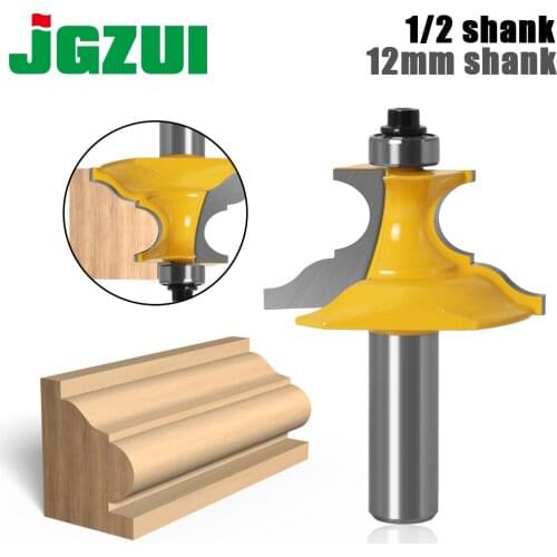 1PC Pedestal Base & Small Furniture Molding Router Bit - 1/2" Shank 12mm shank Line knife Tenon Cutter for Woodworking Tools