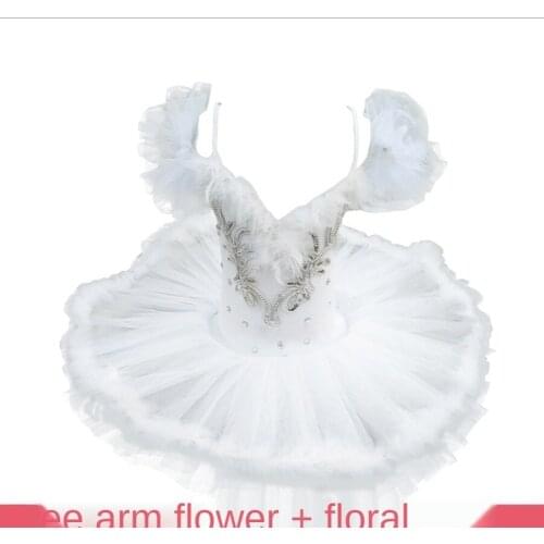 Girls Ballet Tutu Tulle Dress Sleeveless Gymnastics Leotard Diamond Pink Bow Pattern Ballet Leotard for Girl Ballerina