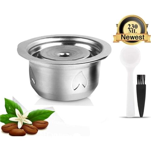ICafilas Stianless Steel Reusable 230/70ML For Nespresso Vertuo Coffee Capsule Filter Espresso Vertuoline