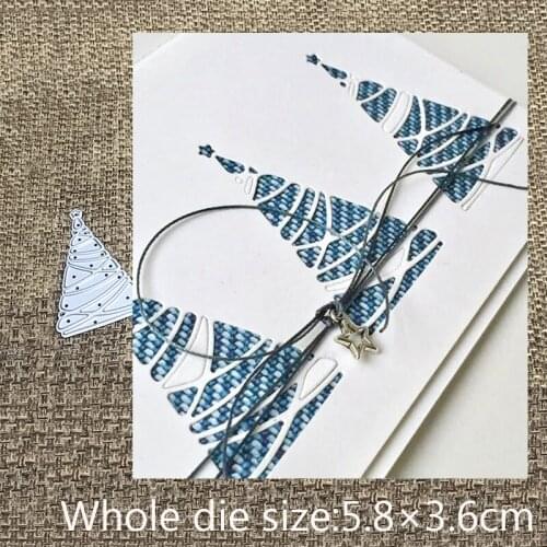 XLDesign Craft Metal Cutting Die cut dies Star tree decoration scrapbook Album Paper Card Craft Embossing die cuts