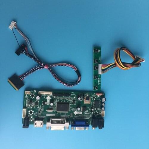 Kit for B140XTN03.0 1366X768 LCD VGA 14" DVI HDMI LED DIY 40pin M.NT68676 Controller board AUO Display Screen Panel