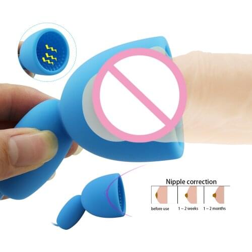 Sex Silicone Breast Nipple Sucker Penis Pump Penis Extender Vibrator Sex Toys for Women Men Couples Nipple Stimulator Adult Toys