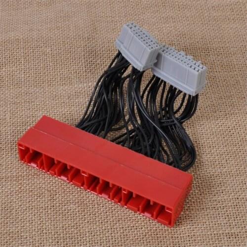 Beler New Conversion ECU Harness OBD2B TO OBD1 Jumper Adapter Wire for Acura Integra 2000 2001 Honda Civic 1999 2000