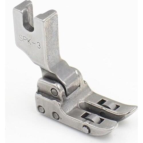 Durable Stainless Steel High Shank Hinged Rollers Press Foot for Sewing Machine Hot