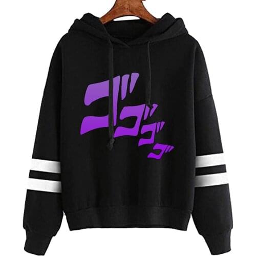 2021 Harajuku JOJOs Bizarre Adventure Unisex Hoodies Streetwear Casual Sweatshirts