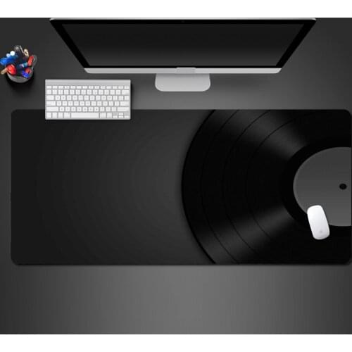 Vintage Vinyl Record Mouse Pad High Quality Washable Rubber Mousepad Computer Gamer Professional Gamer Big Play Pad To Gamer Mat