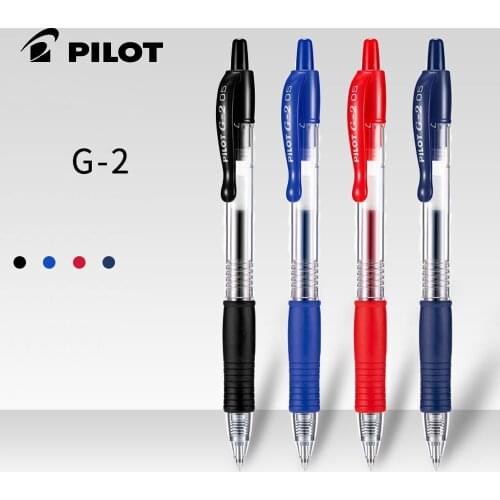 Japan Pilot Push-type Gel Pen BL-G2-5 Quick-drying and Smooth 0.5mm Large-capacity Student Office Signature Pen