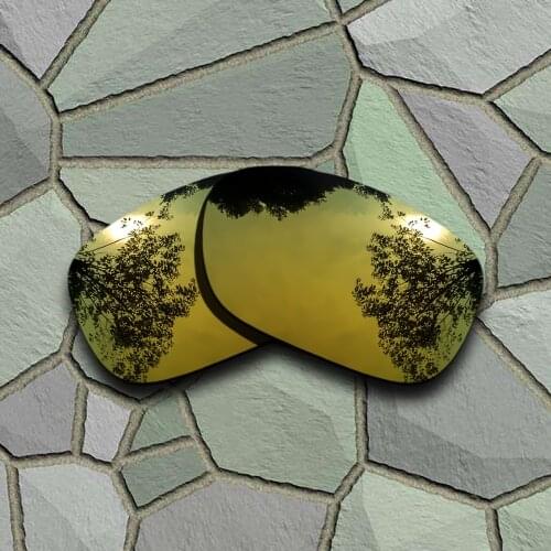 Yellow Golden Sunglasses Polarized Replacement Lenses for Oakley Twoface