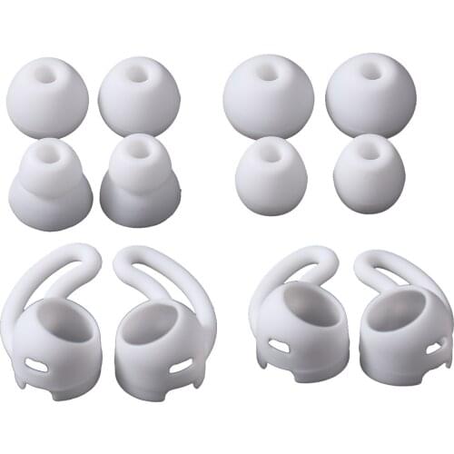 6 Pair Dust Earbuds Non Slip Silicone Ear Tips Reusable Earphone Noise Blocking Ear Tip Caps Protect Ear Bud Cover for Headphone