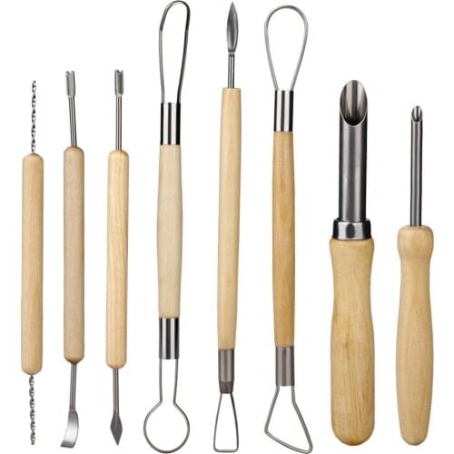 8pcs Professional Pumpkin Carving Cutter Kit Halloween Thanksgiving Festival Multifunction Kitchen Fruit Vegetable Carving Tools