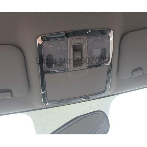 ABS Chrome Car Reading Light Cover For Kia Sportage 2015 Left-driving Interior Accessories