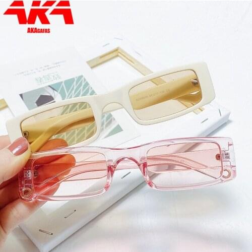 AKAgafas Sunglasses Women Square Vintage Small Frame Glasses for Women Shades for Classic 2021 Sunglasses Gafas De Sol Mujer