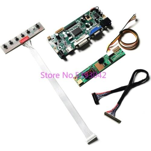 For LP141WX1(TL)(B1)/(TL)(B2)/(TL)(B3)/(TL)(B4)/(TL)(B5) LVDS 14.1" 30-Pin VGA 1280*800 1CCFL display controller board kit