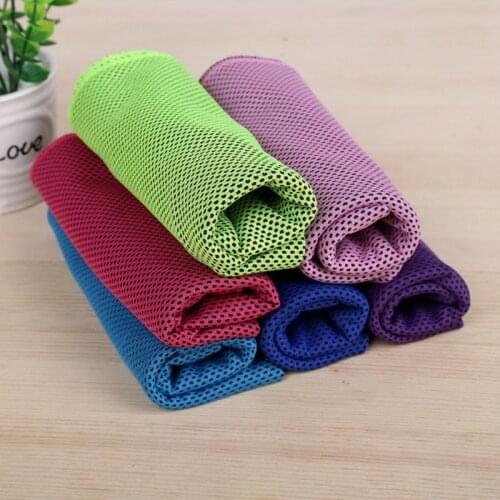 Hot Sale Sports Ice Towel Utility Enduring Instant Cooling Towel Breathable Sport Ice Towel Outdoor Fitness Exercise Cold Towel