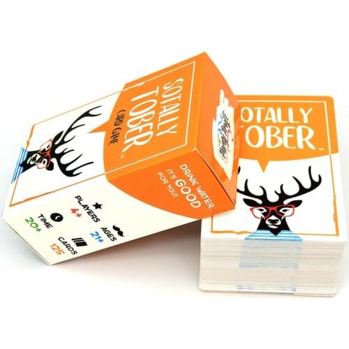 Interesting Sika Deer Tarot Card Fun Adult Drinking Game Card For Family Parties Board Game Deck Playing Card Entertainment Taro