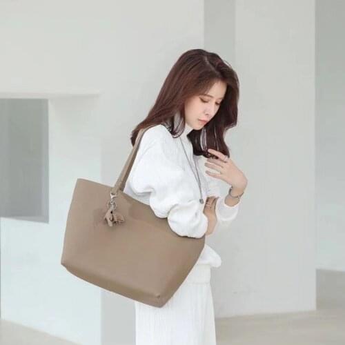 Amazon Hot Sale Fashion Ladies Tote Shoulder Bags Solid Color Purse And Handbags