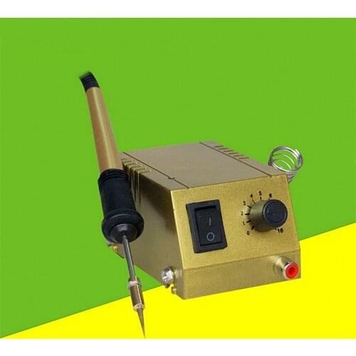 220V Mini Adjustable Thermostat Soldering Iron Repair Tool AC Soldering Station Portable Welding Equipment Sale